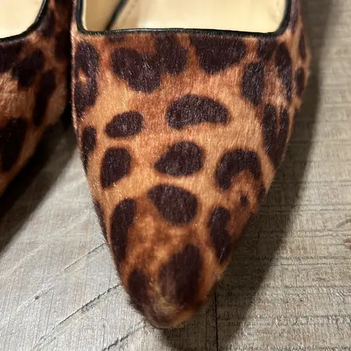 Nine West  women’s 4” animal print/fur heels   NWOT