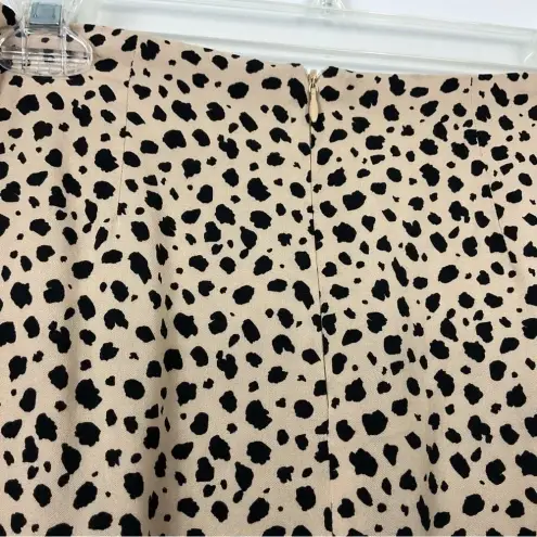 Lottie Moss Pacsun  Cheetah Print Ruffle Skirt‎ Size Small