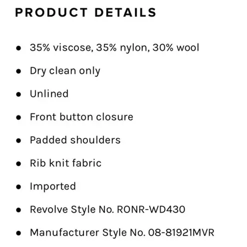 Torn By Ronny Kobo Ronny Kobo X Revolve Vianne Knit Dress in Walnut Brown Medium