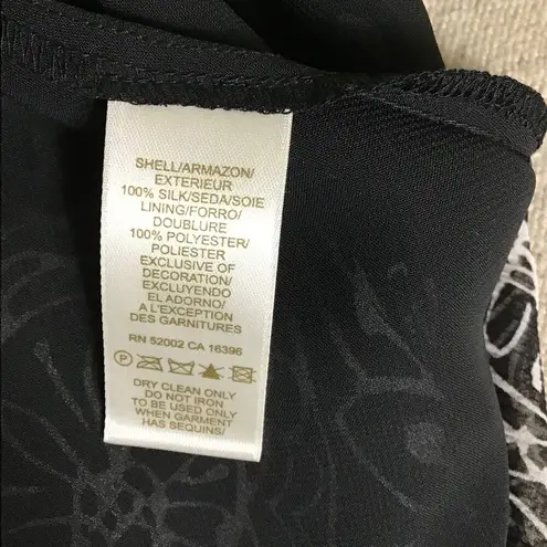 Sigrid Olsen  Silk Fit & Flare Dress Sz. 8 EUC, Geometric floral Summer Dress