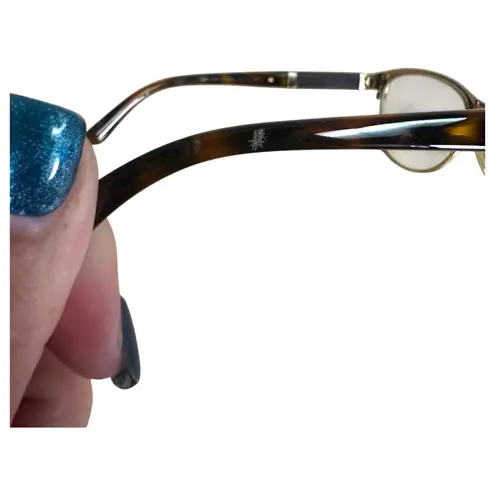 Versace  1233 Brown Gold Tortoise Shell Eyeglasses Frames Vision - Needs Lenses