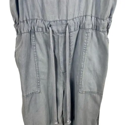 Billy T Women's XS Everyday Overalls Light Blue Lyocell Jumper Adjustable Strap
