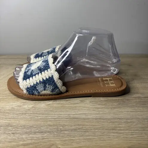 Haute Hippie Rianne Sandals Crochet Size 7 Beach Bohemian Hippie Casual Vacation