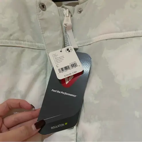 Free People Snow Bunny Slope Mint Light Green Puffer Jacket NWT Size L Size L