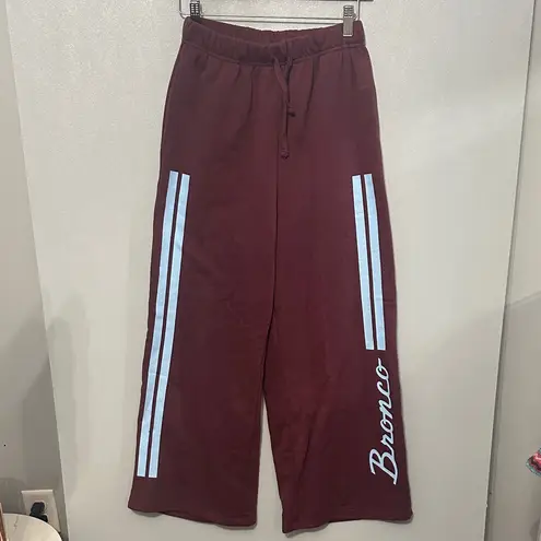 Ford Bronco Burgundy Sweatpants Red