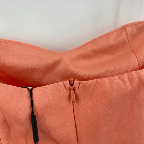 Hello Molly  Dress Size 4 Cant Stop This Melon Orange Mini ML1512 NWT Going Out
