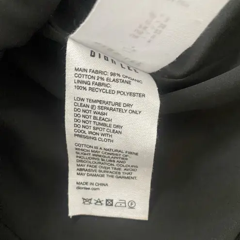 Dion Lee Zip Underwire Mini Dress Black Size 0