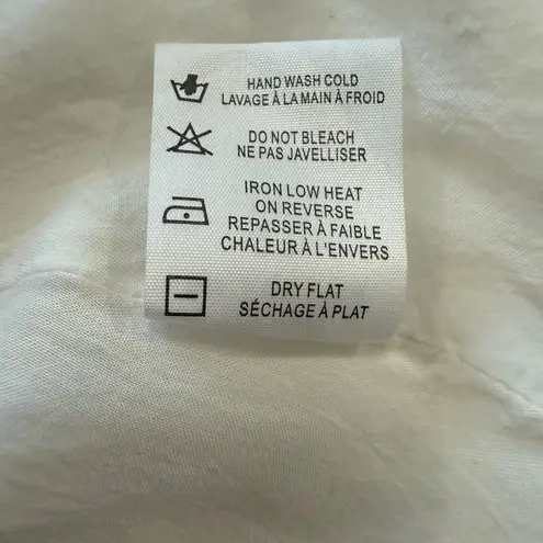 Saltwater Luxe ** Linen-Blend Mini Tank Dress – Off-White – Size XL**