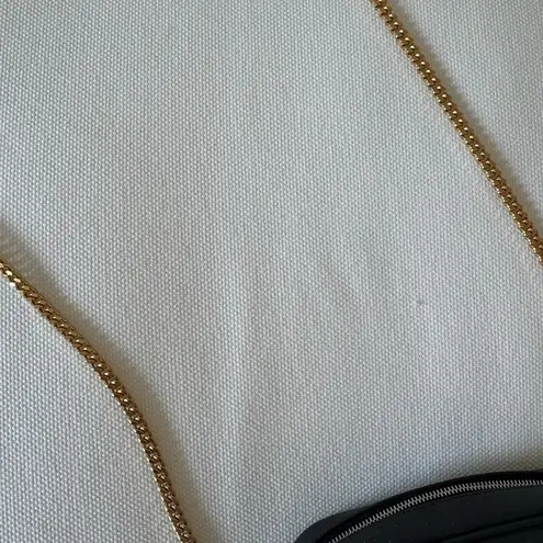 Yves Saint Laurent Lou Mini Black Quilted Leather Crossbody Bag