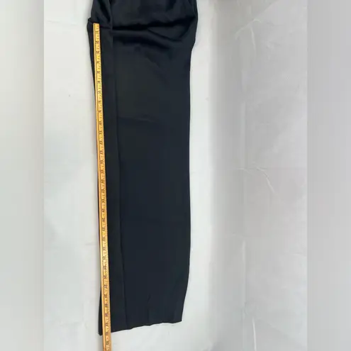 Escada Silk Dress Pants 38 Black