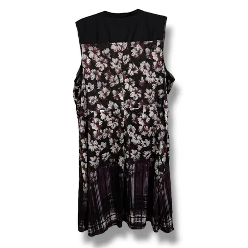 SIMPLY VERA WANG Floral Print Sleeveless V