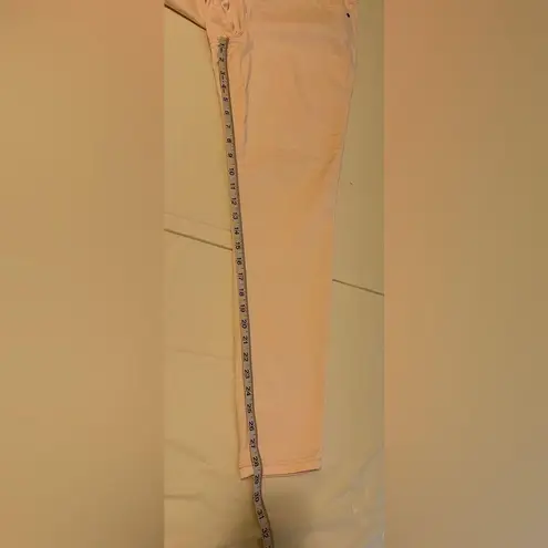 Sleek Pink Skinny Jeans for a Modern Look Size 12
