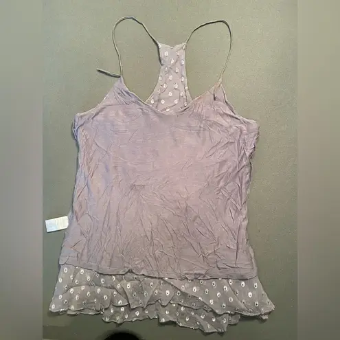 Ella Moss Size Medium, Sparkle Dot Tank, spaghetti straps