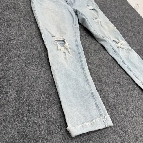 Seven 7 Jeans Womens 8 Weekend Slim Fit Womens 5 Points Distressed Straight Leg