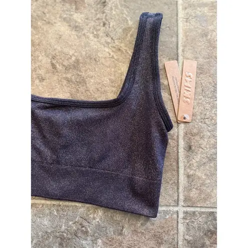 SKIMS Soft Smoothing Seamless Lurex Bralette Eclipse
Size XS