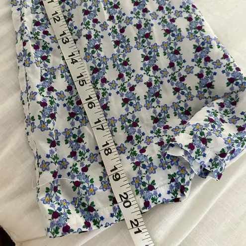 Paloma Women’s Small Blue Pearl Blue Floral Jumpsuit