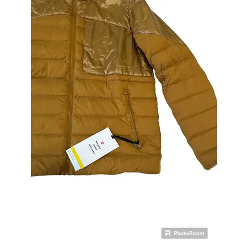 *NWT, Lululemon, Women, Navigation Stretch Down Jacket, Spiced Bronzed sz 8 Gold
