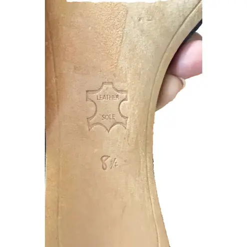 Sam Edelman  Anabeth Denim Fringe 4" Heels Sandals Womens Size 8.5 Open Toe Zip