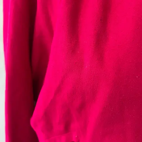 Richard Lang silk hot pink jacket + short set (S