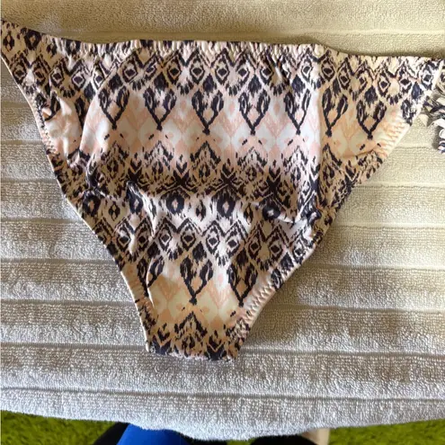 Eberjay Eberjey Women Rumba Eva String Side Tie Bikini Bottom Size M Blue Pink Swim NWT