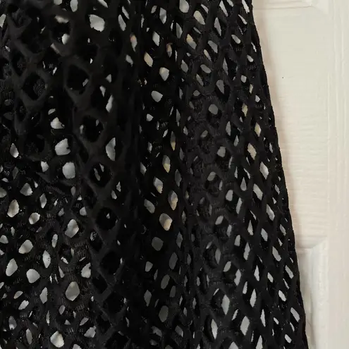 None Rock <3 Rose Couture Fishnet Hoodie - Size S