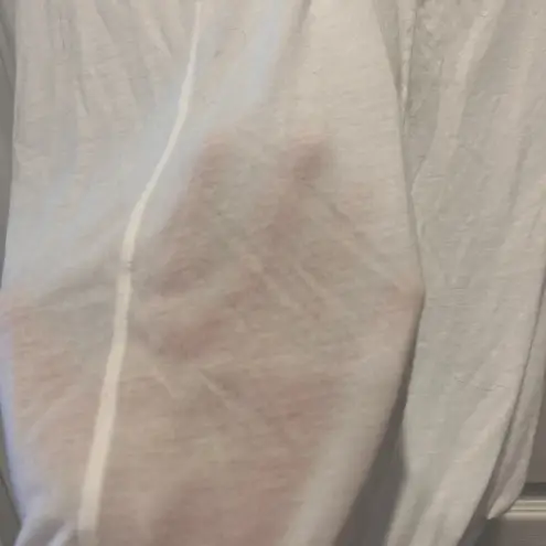 Gap  Women's‎ White Bracelet Sleeve Shirt Women's Size Medium