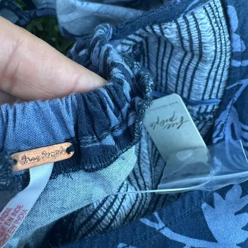 Free People NWT  Blue Dear Delilah Mini Dress XS