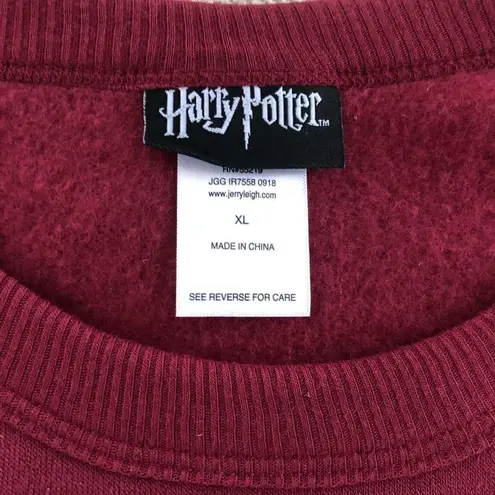 Harry Potter Sweatshirt Burgundy Gold NWT XL