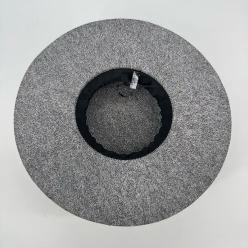Felt Floppy Hat Elegant Classic Gray Women's