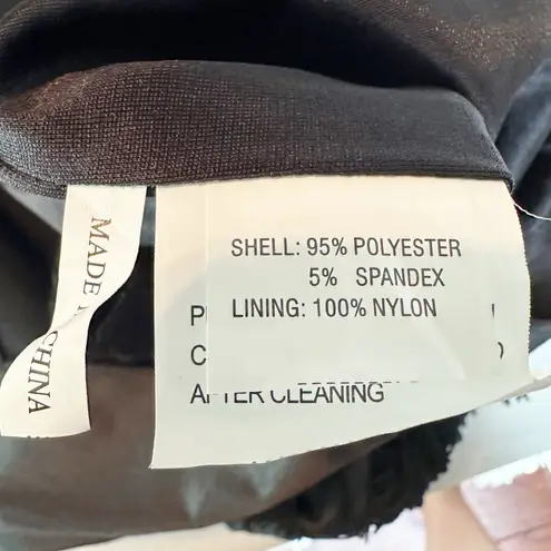 Mandalay Black Rhinestone Flapper Dress Size US 6 Gatsby Party