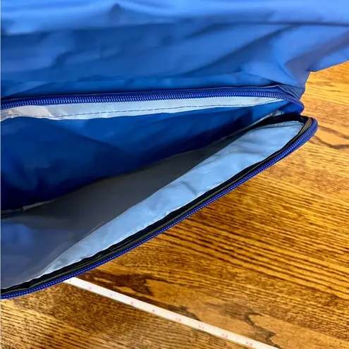 Vintage 90s Trafalgar Messenger/shoulder Bag Blue with Retro Rainbow Design NWOT