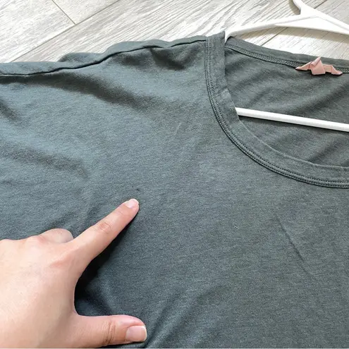 Eberjay eberjey Bamboo Cropped Short Sleeve Tee Shirt Green (XLarge) casual loungewear