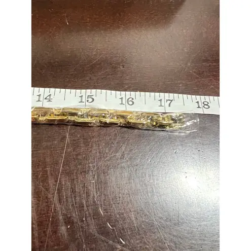 Eddie Borgo Supra Link Collar Necklace & Earrings Set New Gold Vermeil