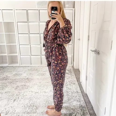 Ulla Johnson Delphine Jumpsuit Midnight Floral