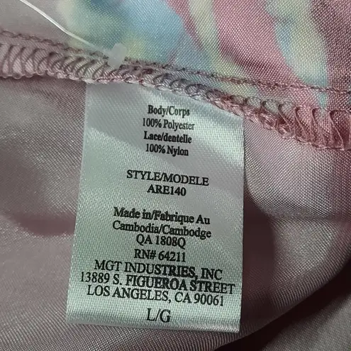 In Bloom By Jonquil Camisole Tank Top Women's Large Purple Lounge Sleepwear