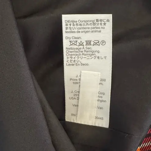 NWT J. Crew Factory Tartan feather