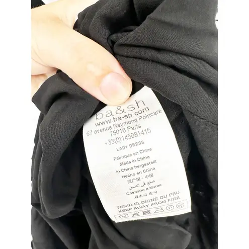 Ba&sh Kandy Printed Metallic Fil Coupe Maxi Dress Cut Out Size M