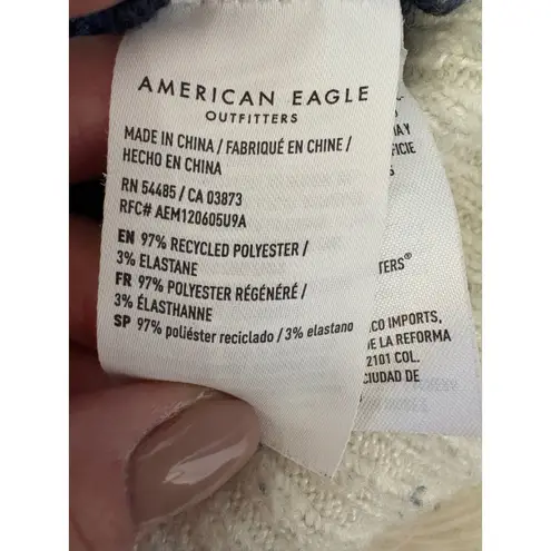 American Eagle Women's Striped Crew Neck Sweater