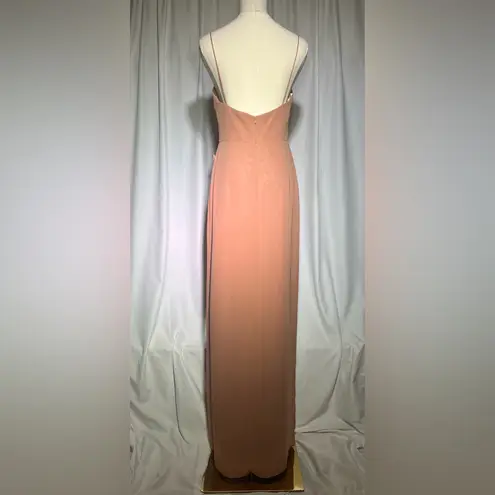 Jenny Yoo  Demi Chiffon Dress | 6 NWT