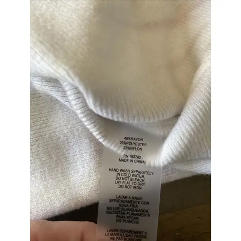 Vila Milano Womens Small Green Floral Soft Cozy Dolman Sleeve Clean Girl Minimal