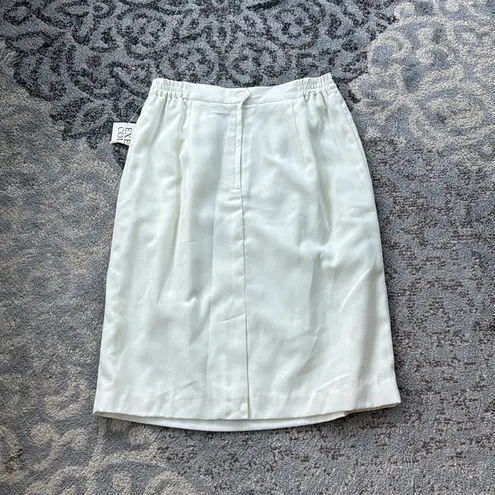 Vintage Executive Collection Blazer & Skirt Set Cream 14