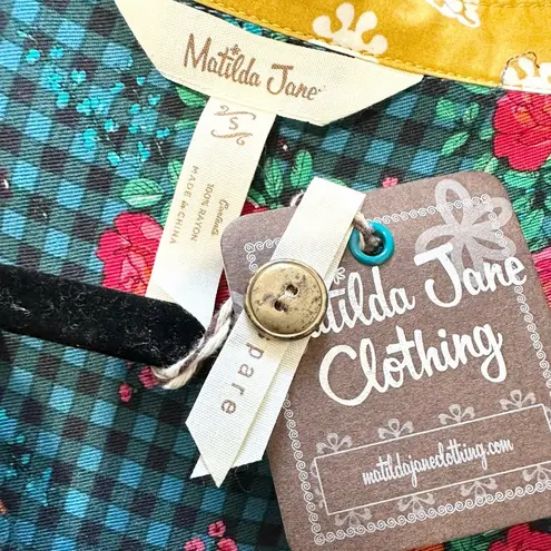 Matilda Jane Choose Your Own Path Fa La La Dress NWT small