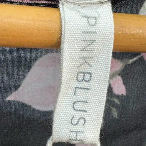 Pinkblush Black/Pink Caftan Size L EUC