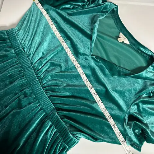 Terra & Sky Velvet Dress