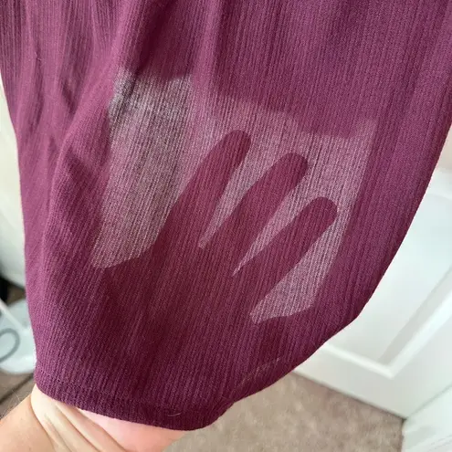 Avenue Plum Blouse 3/4 Sleeves Size 18/20