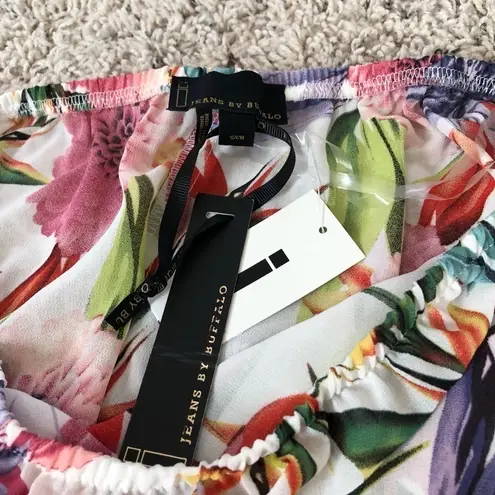 Buffalo 🆕 Jeans tropic paradise off shoulder blouse top