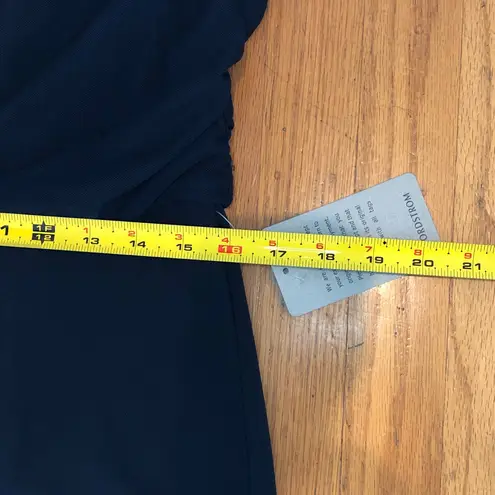 Love by Design Navy One-Shoulder Jumpsuit, M, NWT