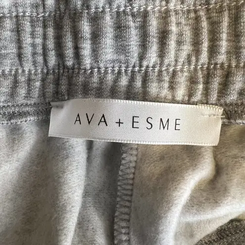 Ava + Esme Grey Lounge Pants Smiley Faces Size XS New
