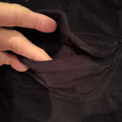 Kikit Corduroy Blazer Rhinestone Buttons Women's Small Black Holiday Y2K Western