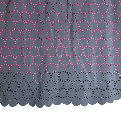 Title Nine Title Nine Nimblene Illusion Skort Gray Pink Laser Cut TN-150977 Size Small